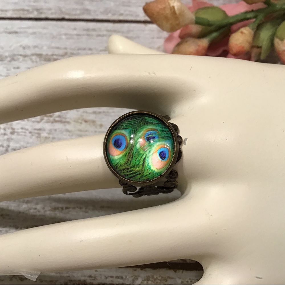 Peacock Ring